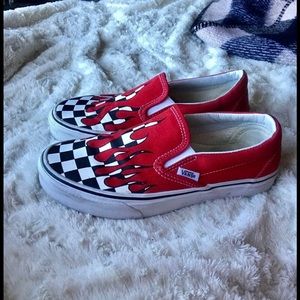 Checkered vans